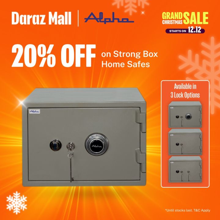 Highest protected Strong Box Safe - One Key Lock / Two Key Lock / One ...