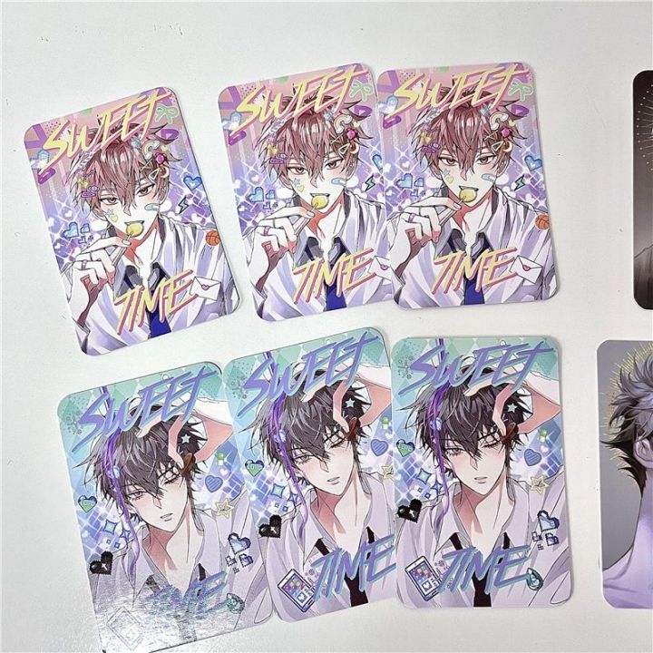 6%20Pcs/Set%20Korean%20BL%20Manhwa%20Comic%20Characters%20WAEM%20Small%203%20inches%20HD%20Photocard%20Cosplay%20Gift%20-%20Image%204