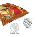 Hot Cheetos Pillow Case Printed Home Soft Throw Pillow Flaming Hot Cheetos. 