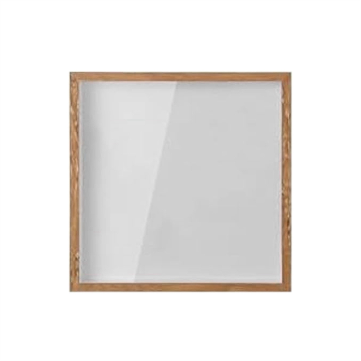 8in Concert Travel Ticket Stub Memory Top Loading Keepsake Box with Slot, Clear Money Box, Memory Frame Boxes Wood