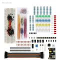 Anrushide 830Pcs/Box DIY Project Starter Kit For Arduino UNO R3 Kit Electronic Fifty percent discount DIY Kit Electronic Component Set With Tie-points Breadboard. 