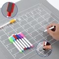 Refrigerator Sticker Acrylic Writing Board Message Board Schedule Clipboard Schedule Magnetic Suction Plate. 
