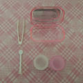 Contact Lens L+R cases Storage Holder Kit Soaking Container Travel Accessaries Eye Care Product Retail Wholesale. 