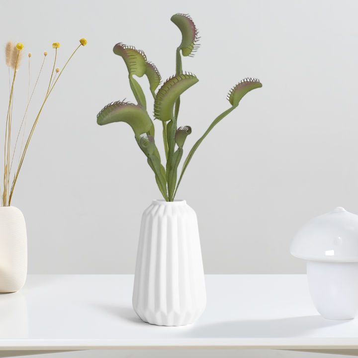 1%20Branch%20Artificial%20Plant%20Non-fading%20Not%20Withered%20Decorative%20Plastic%20Artificial%20Flytrap%20Grass%20Plant%20Home%20Party%20Desktop%20Decoration%20for%20Balcony%20-%20Image%205