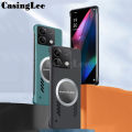 For Redmi Note 13 Pro Plus case Ultra Thin Frameless Case Matte Adsorption Metal Heat Dissipation Ring For Redmi Note 13 Pro Back Cover Phone Cases. 
