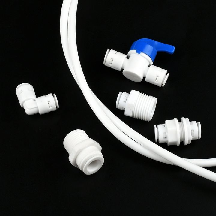 5PCS%201/4%203/8%20Hose%20Water%20Purifier%20Accessories%20Reverse%20Osmosis%20Quick%20Coupling%20Aquarium%20Fitting%20RO%20Water%20Plastic%20Pipe%20Connector%20-%20Image%203