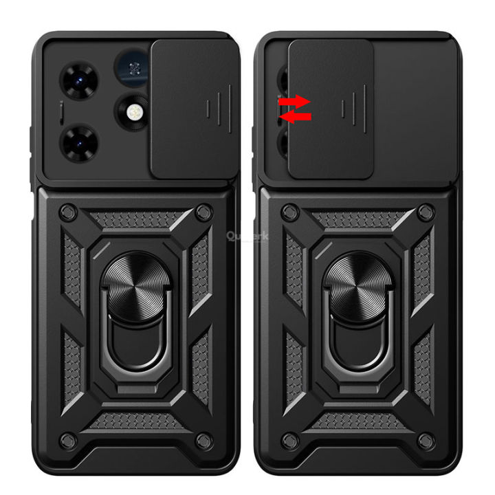 Quiberk%20for%20Tecno%20Spark%20Go%202024%20/%20Spark%2020C%20/%20Spark%2020%20/%20POP%208%20Phone%20Case%20Slide%20Camera%20Cover%20Magnetic%20Kickstand%20Hard%20Shockproof%20Armor%20Back%20Casing%20-%20Image%202