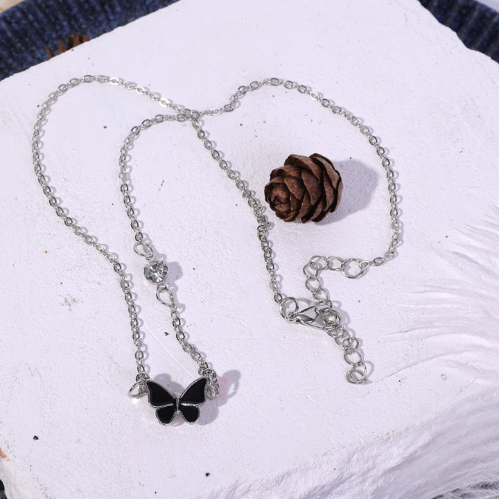 Light%20Luxury%20Hundred%20Black%20Butterfly%20Pendant%20Necklace%20Temperament%20Collarbone%20Chain%20Female%20-%20Image%206