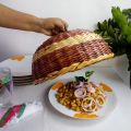 Food cover / food covering lid / storage cover / bread cover - 100% eco friendly gift. 