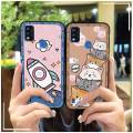 Shockproof Protective Phone Case For ZTE Blade A51/51S/A7P Phone Protector Waterproof Silicone Cartoon Back Cover TPU. 