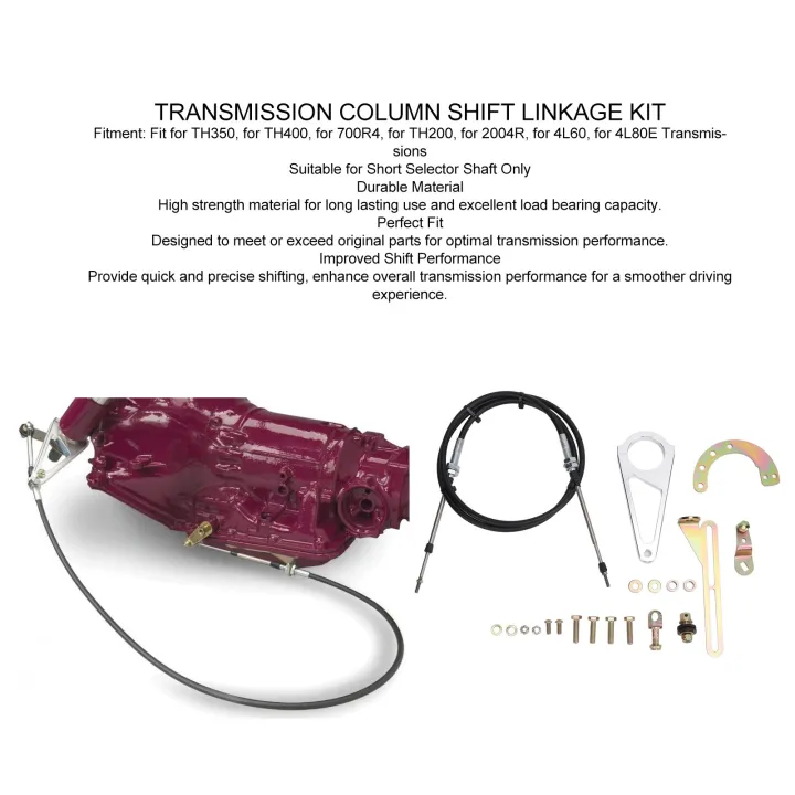 Transmission%20Column%20Shift%20Linkage%20Kit%20Hard%20Column%20Shift%20Linkage%20Kit%20Reliable%20for%202004R%204L60%204L80E%20Transmission%20-%20Image%207