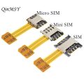Hybrid Double Dual Sim Card Adapter Micro SD Nano Sim Extension Adapter For Xiaomi/Redmi For Samsung/Huawei. 