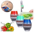 Mini Tap Water Filter Activated Carbon Round Tap Water Filter – Mini Home Coconut Activated Carbon Filter. 