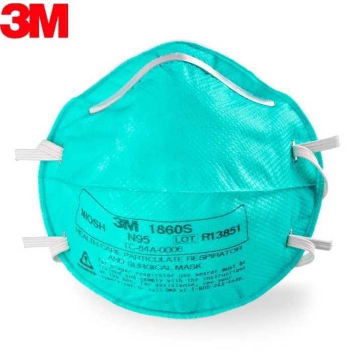 N95 Mask 3M 1860 Health Care Particulate Respirator