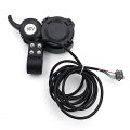 CWCOCO 36V-60V 25A 6 Tube Controller Universal Controller With DAMAO 36V-72V Adjustable Meter LCD Instrument Accelerator. 