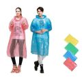 Disposable Polythene Emergency Waterproof Raincoat Mini Portable Transparent Hood Impermeable For Men Women Bike Rides Camping. 