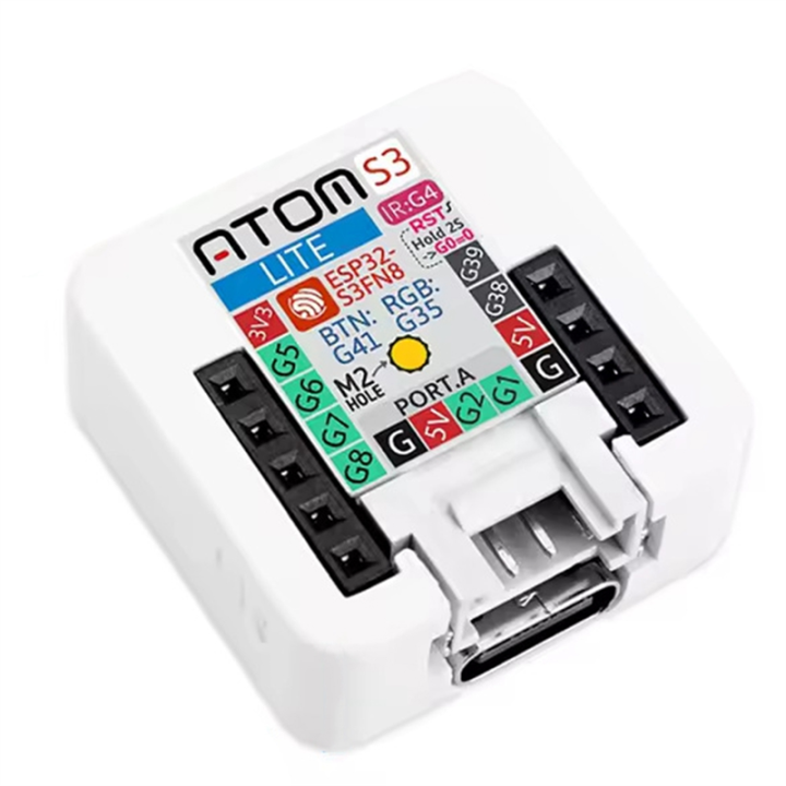 ATOMS3 Lite ESP32S3 Development Kit IoT, AI Integration, Wireless Programming for Learning and Prototyping