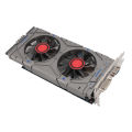 Gaming Graphics Card GTX750TI 2GB GDDR5 128BIT Plug and Play Graphics Card with Dual Fans for PC. 