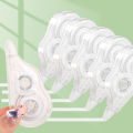 Simple Transparent White Correction Tape Students School Office Supplies Kids Gift. 