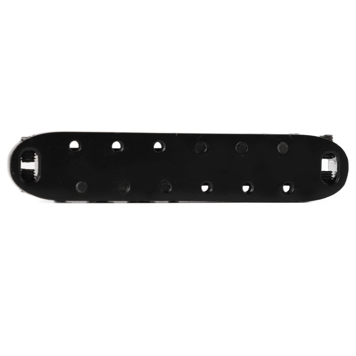 Guitar Roller Saddle Bridge Aluminium Alloy Black Tune Tailpiece Bridge Y