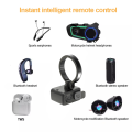 Bluetooth Motorcycle Handlebar Control Hands-Free Calls Remote Control Wireless Bike Handlebar Media Controller. 