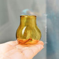 Glass Mini Dollhouse Toy Human Body Shape Vase Nude Naked Girl Butt Glass Flower Vase Flower Arrangement Modern Home Table Decor. 