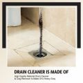 3 Meter Drain Cleaner Wire Spring Drainage Block Remover Machine Tool for Kitchen Sink, Wash Basin, Drainage Pipe Cleaner Drain Clog with Snake Like Flexible Steel Body. 
