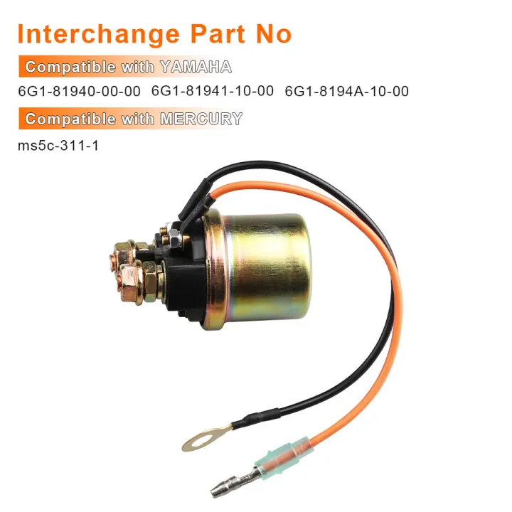Motorcycle%20Starting%20Motor%20Electromagnetic%20Solenoid%20Relay%20Fits%20For%20Ms5c-311-16g1-81941-10-00%20Yamaha%20Waverunner%20Gp1200%20Gp760%20500%20-%20Image%202