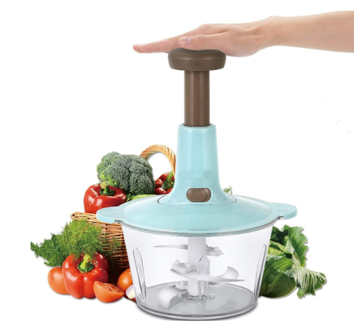 Manual Food Chopper Vegetable Grinder Press Type Meat Cutter Grinders