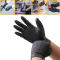 Powder Free Latex Gloves Black  - 10 Pcs. 