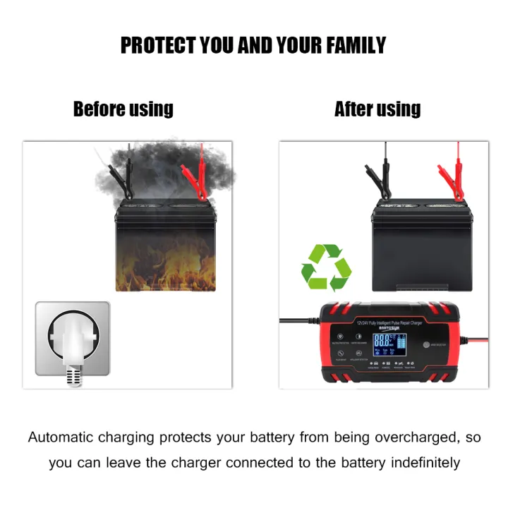 KOGEEK%20Mini%20Size%20Portable%2012%20V/24%20V%20Car%20Cell%20C-harger%20Adapter%20Power%20Motorcycle%20Auto%20Cell%20C-harger%20with%20Digital%20Display%20-%20Image%207