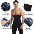 Men's slimming body shaper sauna sweat belt waist trainer corset belly pocket weight loss belly fat burner fire man. 