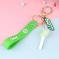 [BestGO]Kpop BTS TWICE NCT EXO BLACKPINK GOT7 Light Stick Pendant Keychain Lanyard. 