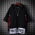 Summer Short Sleeve Men's Trendy Korean Style ins Trendy Red T T-shirt Loose Clothes Men's Top Summer Summer T-shirt. 
