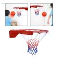 Basketball Hoop and Net Set Outdoor Games for Playing Court. 