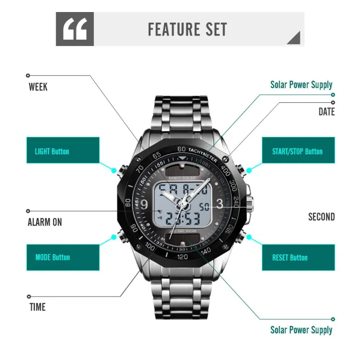 SKMEI%20Fashion%20Mens%20Watch%20Stainless%20Steel%20Solar%20Watches%20,%20Chrono%201493%20Dual%20Display%20Waterproof%20Business%20Wristwatch%20-%20Image%207