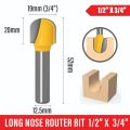 Round nose router bit 1/2"X3/4". 