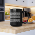 Ceramic Cup-Funny This Coffee Mug-Gift for Work , Coworkers, Friends, Family-Pure Black-15oz. 
