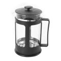 Coffee machine French tainless teel glass plunger pot. 