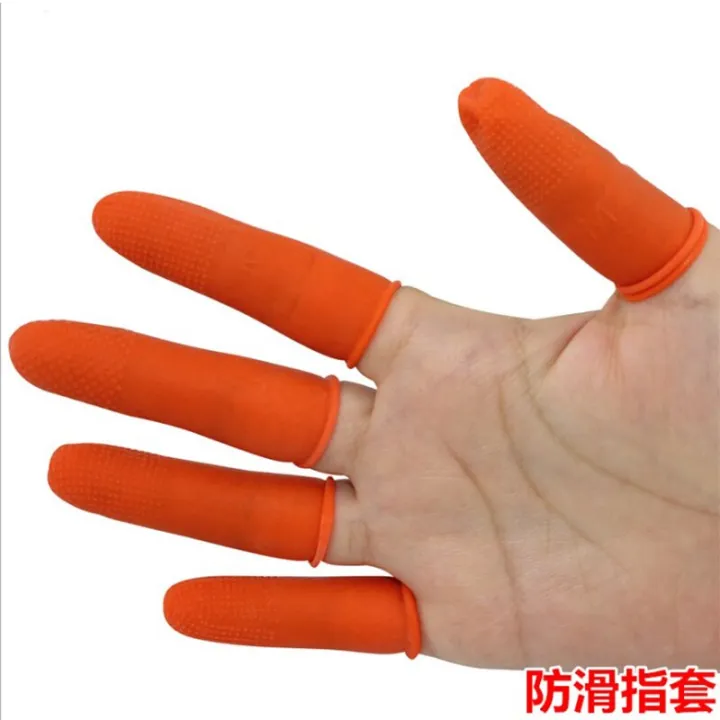Accessories%20Latex%20100Pcs%20For%20Kitchen%20Rubber%20New%20Anti%20Fingertips%20Disposable%20Finger%20Protector%20Infection%20Cots%20Anti-Static%20Gloves(100%20Pcs%20White_25-27Mm)%20-%20Image%206