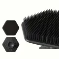 Gentle Silicone Facial Scrubber - Fragrance-Free, Long-Lasting Exfoliating Face Cleanser & Soft Massage Pad for Men's Bathroom Essentials. 