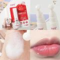 Bubble Lip Mask Dragon Blood Tree Bubble Gentle Exfoliation Natural Lip Scrub Tender Polish Lipstick Moisturizing Care 7.5ml. 