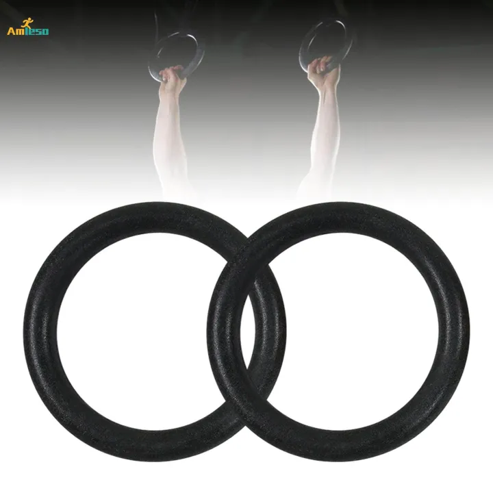 2x%20Gymnastics%20Rings%20Training%20Rings%20for%20Women%20Men%20Non%20Slip%20Rings%20Training%20Pull%20up%20Exercise%20Rings%20Gym%20Rings%20Fitness%20Equipment%20-%20Image%203