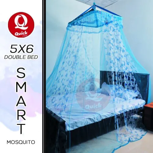 Mosquito Net /New Style Mosquito Net/Quick Mosquito Net (5*6 Double Bed Size)