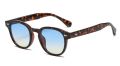 Vintage Small Round Sunglasses Men Ins Popular Fashion Clear Ocean Lens Rivets Sun Glasses Luxury Brand Eyewear Retro Oculos. 