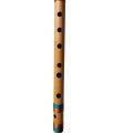 Indian Gokul Bansuri Handmade Wooden Bamboo Flute High Quality Fine Tuned G1/C1/GG/FF C-Small/ F-Middle/ C-middle/ Bb-Base Musical Instrument Bansuri  Bansuri Flute (Indian Flute) 7 Holes Flute. 