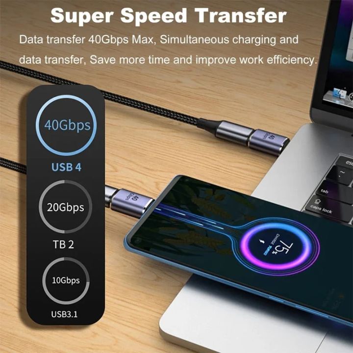 90%20Degree%20USB%20C%20Converter%20Thunderbolt%20Type%20C%20Adapter%20Female%20to%20Male%20Right%20Angle%20Elbow%20USBC%20Earphone%20Audio%20Data%20Charge%20Extender%20-%20Image%205