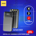 ASPOR Power bank 10000mah , Aspor A323 Power Bank 10000 mAh / 2 Input 2 Output. 