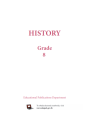 History G-8 English Medium  by Educational Publication Department. 