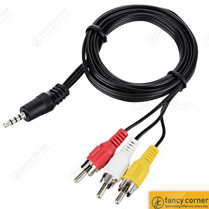 AUX to 3 RCA Cable 1.5m